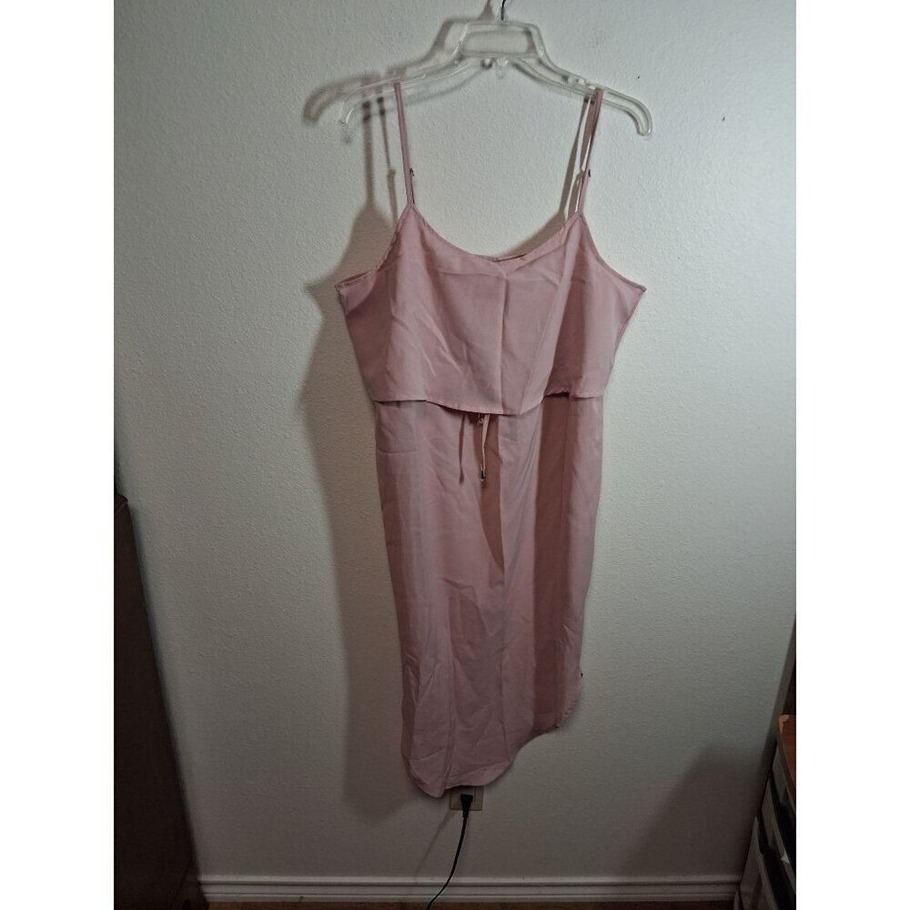 NWT ZJCT Dress Boho Business Casual Summer Sun Travel Y2K Pink Women's Size XL